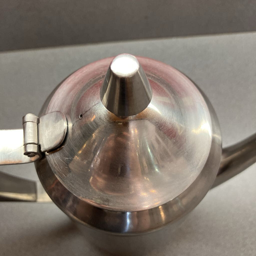 Mid Century Modern Stainless-Steel Pitcher