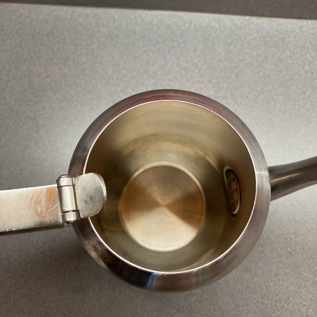 Mid Century Modern Stainless-Steel Pitcher