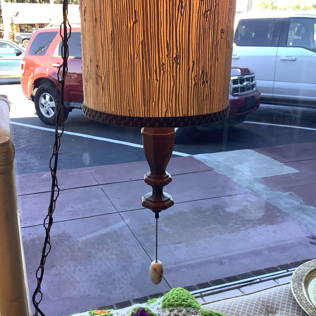 70s Boho Swag lamp