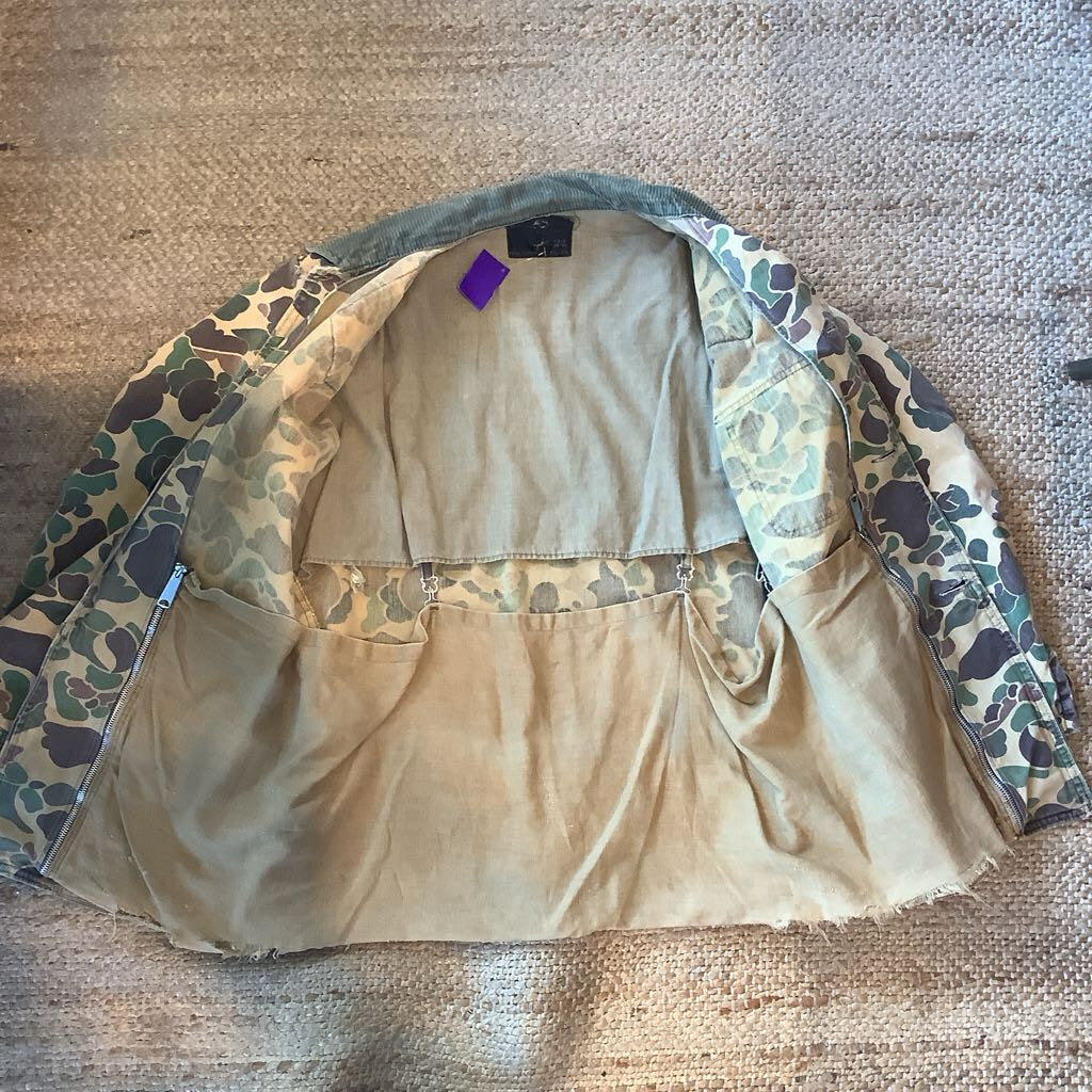 1960s Duck Camo Hunting Jacket