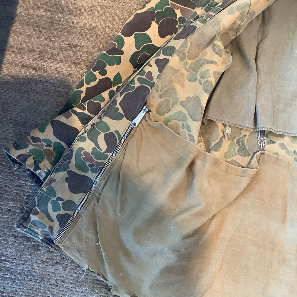 1960s Duck Camo Hunting Jacket