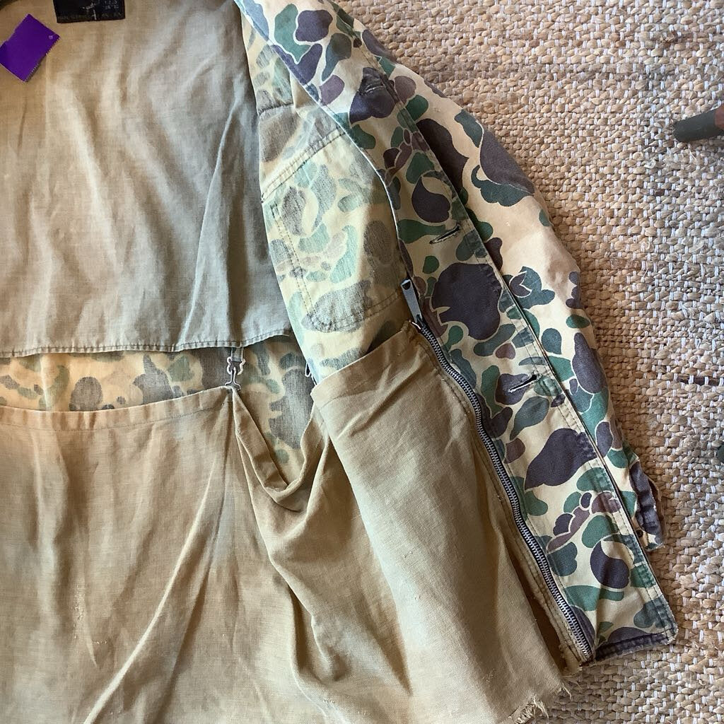 1960s Duck Camo Hunting Jacket