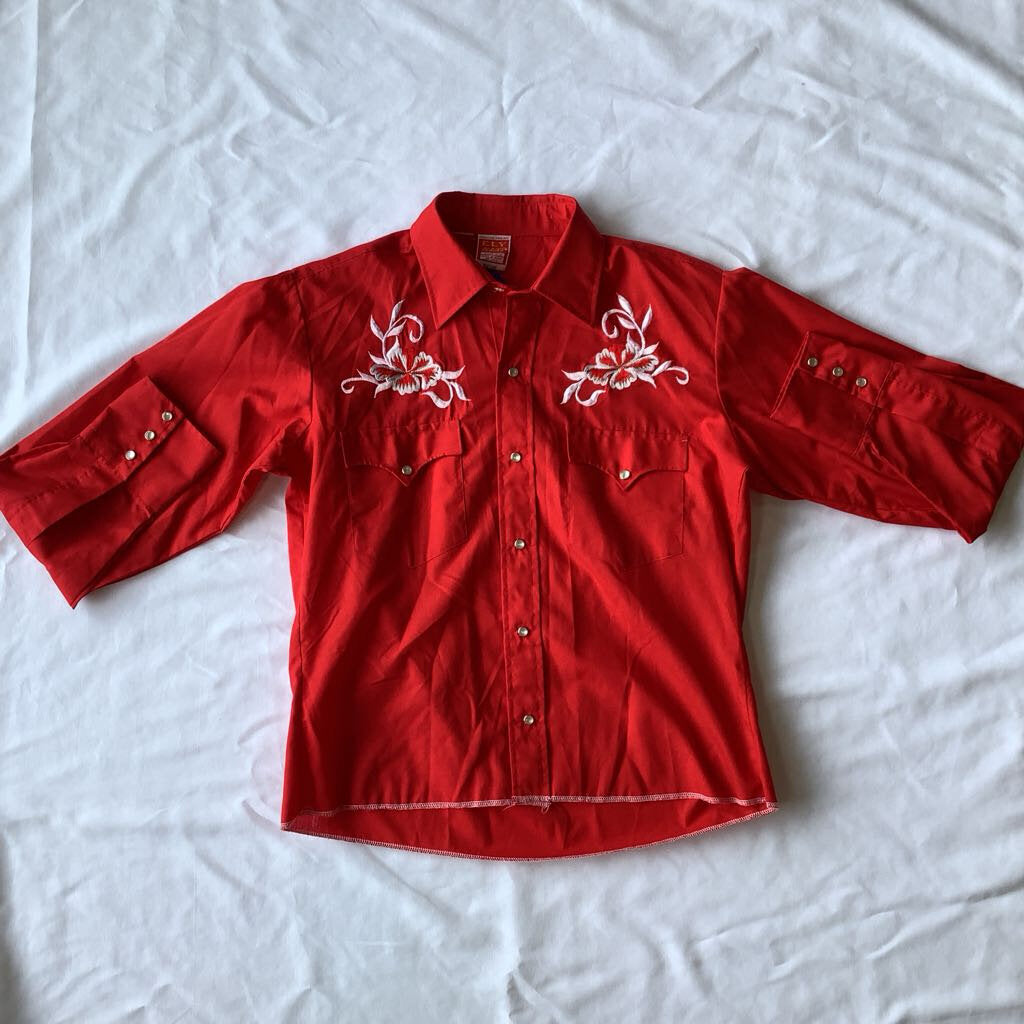 1980s Pearl Snap Shirt