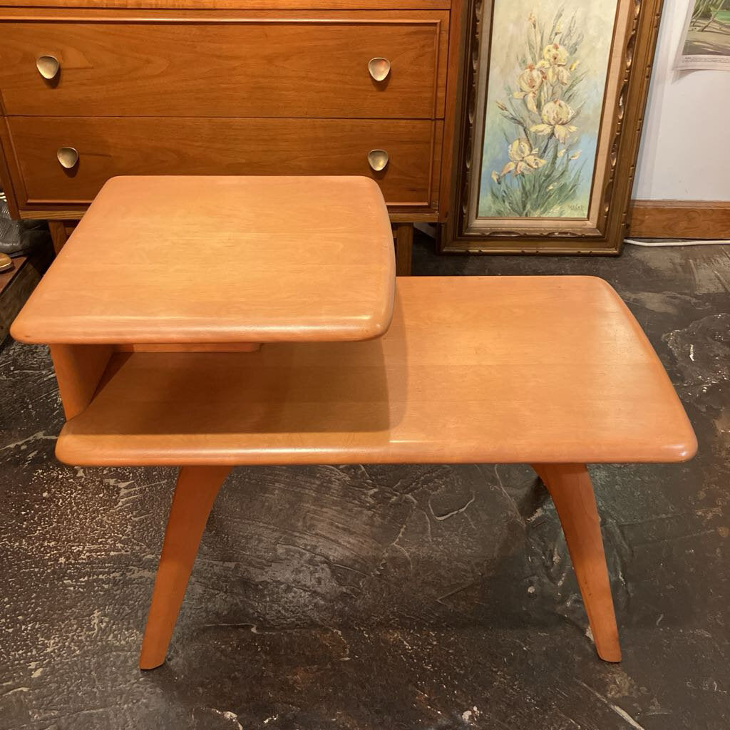 Vintage Mid Century Modern End Table by Heywood Wakefield