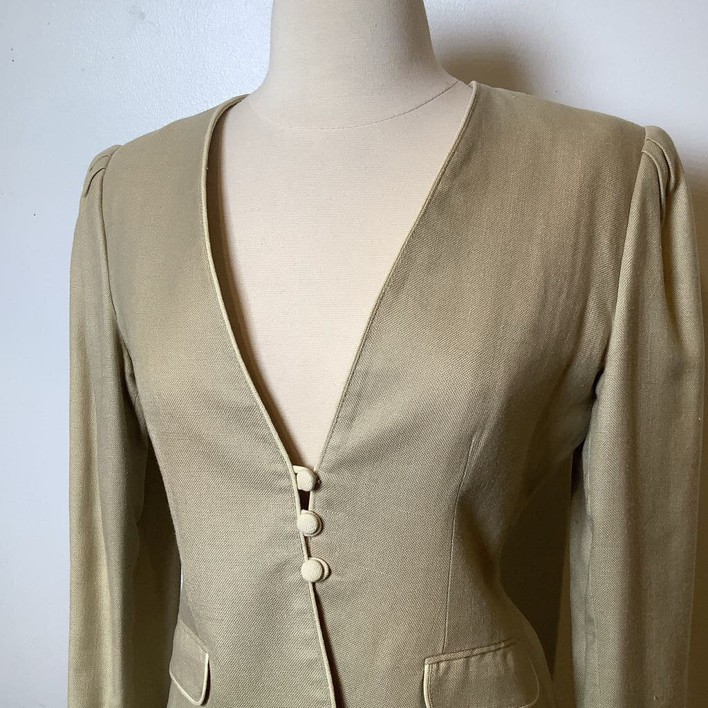 1980s Sasson Two Piece Skirt & Jacket