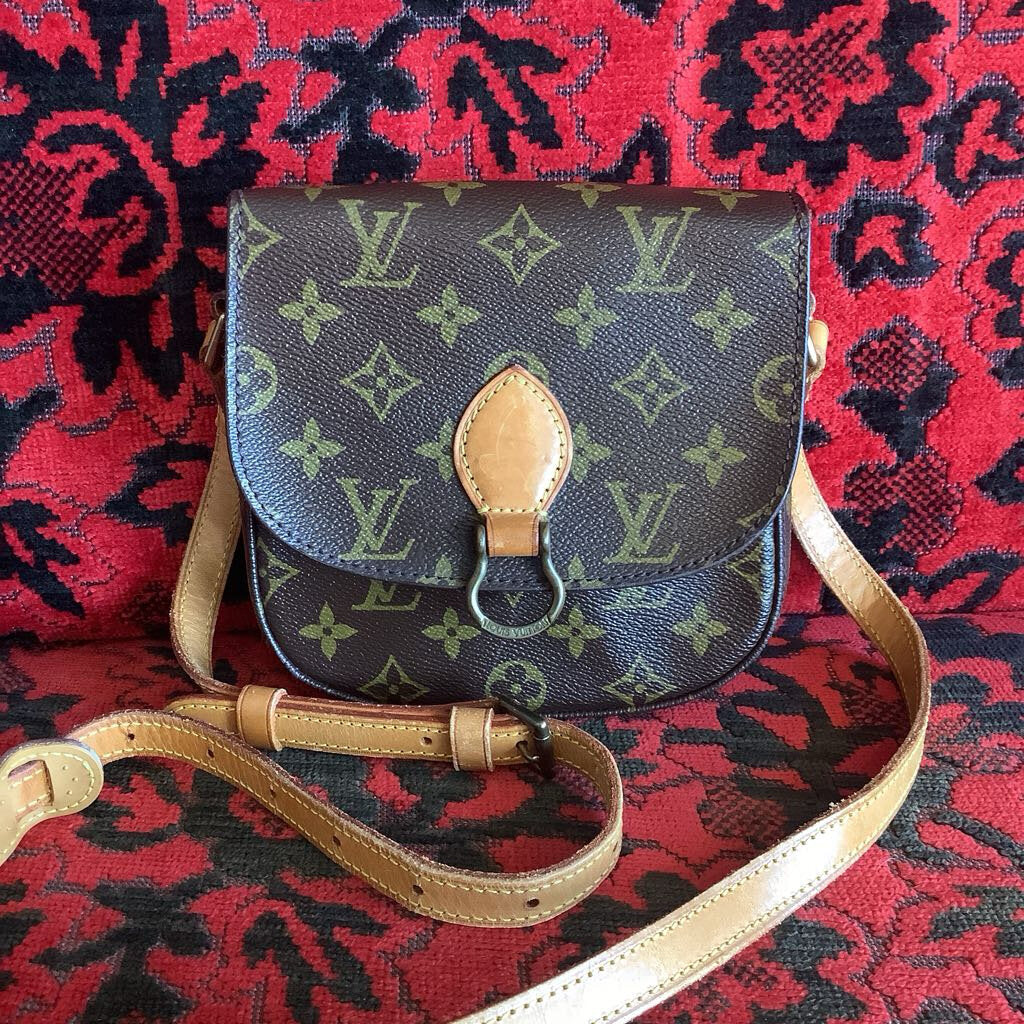 Authentic Vintage Louis Vuitton Mini Saint Cloud Monogram Crossbody