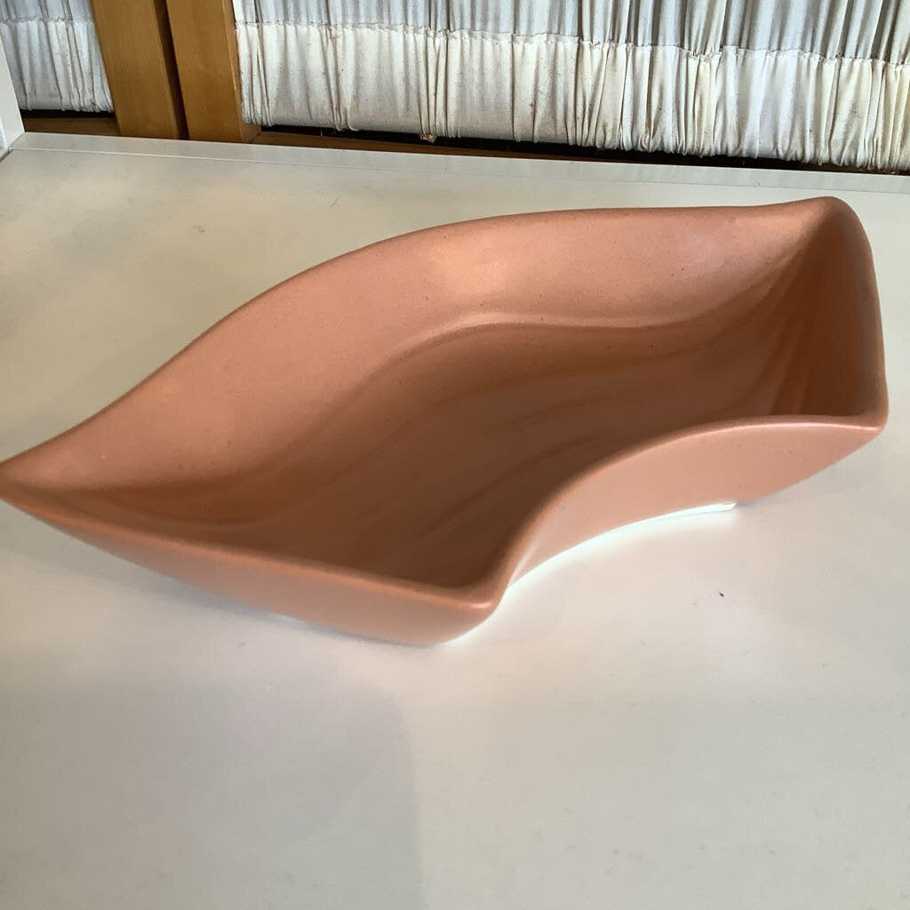 Vintage California USA Pottery Chip and Dip Set