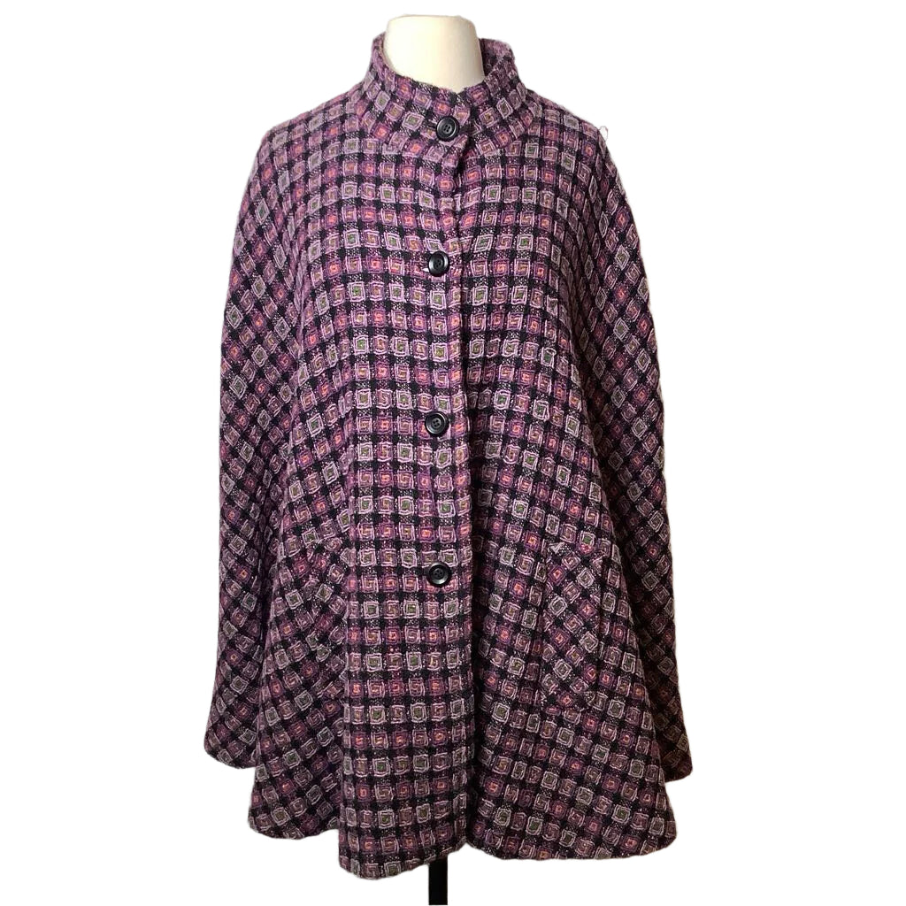 Purple Swirl Cape