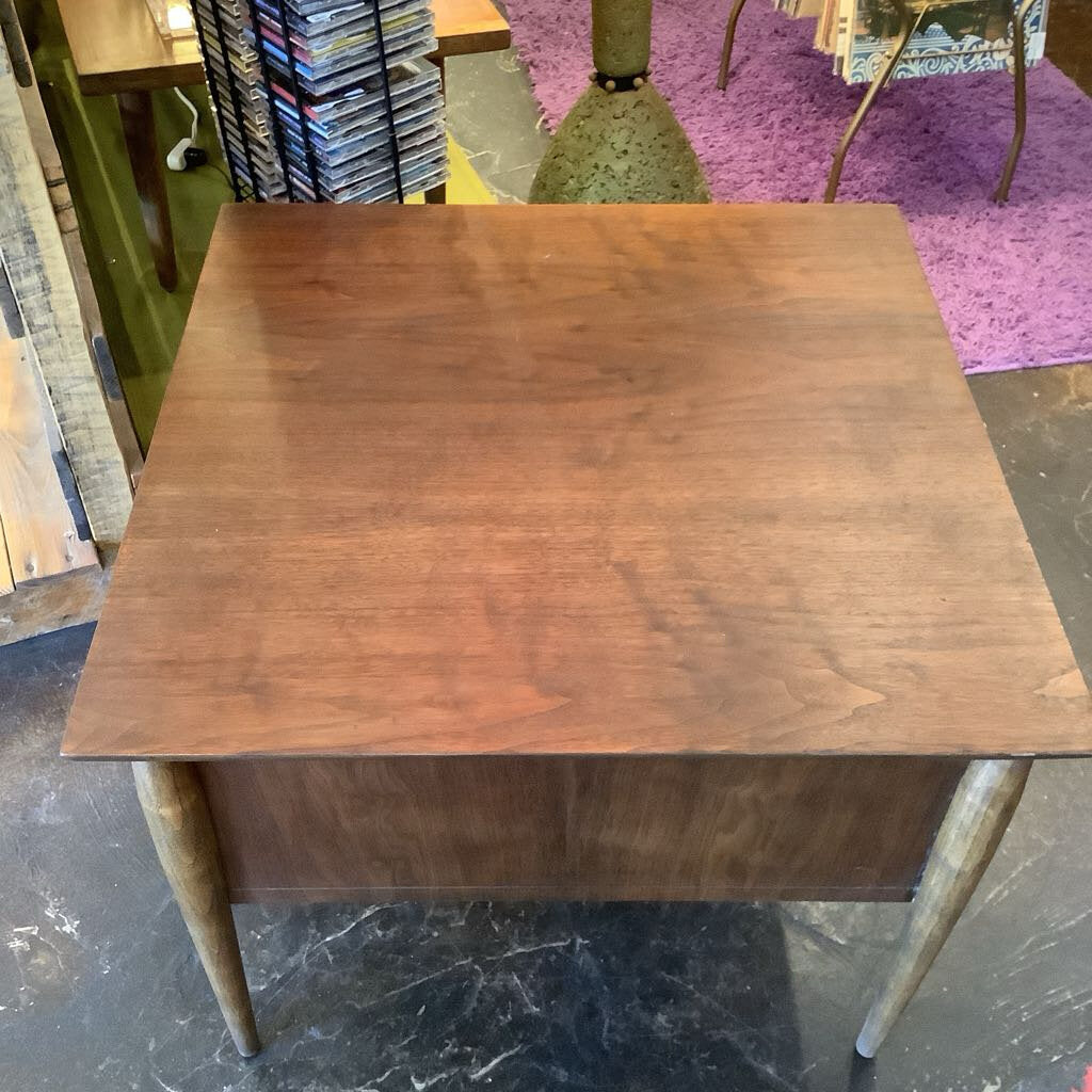 Mid Century Walnut Side Table