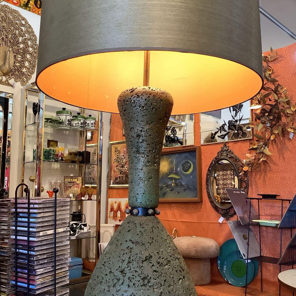 Green Cork Lamp