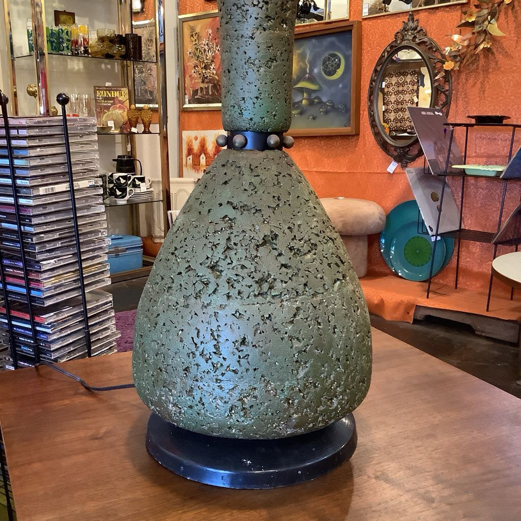 Green Cork Lamp