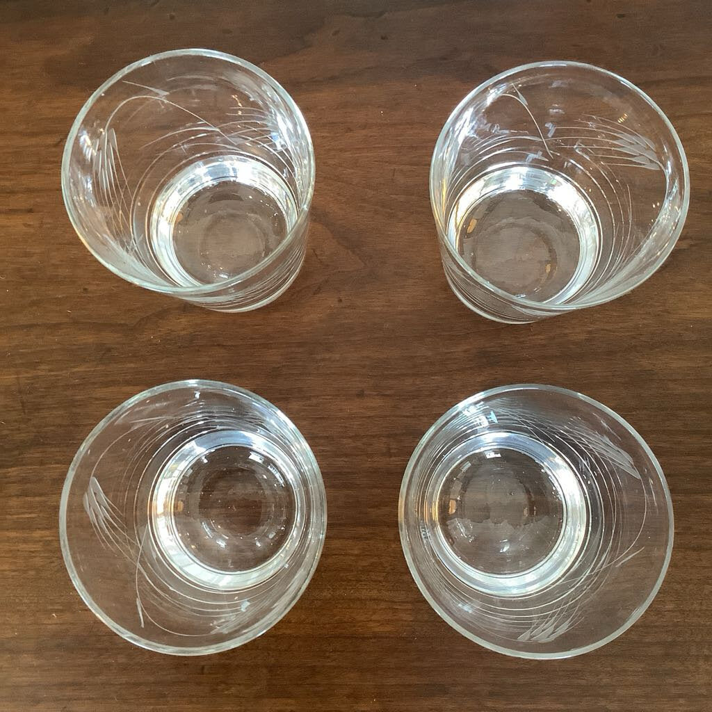 MGK1 Mid Century Modern Whiskey Glasses