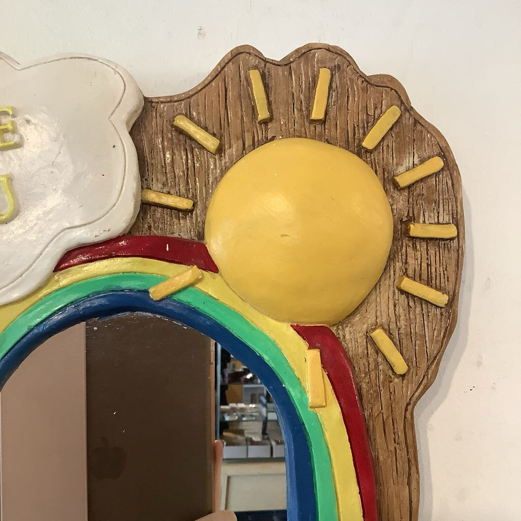 1976 Chery Gadow Chalkware Mirror