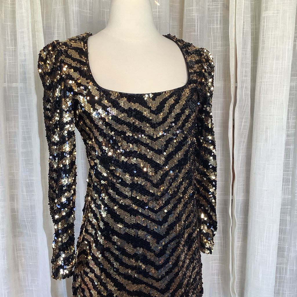 Betsey Johnson Sequin Cocktail Dress