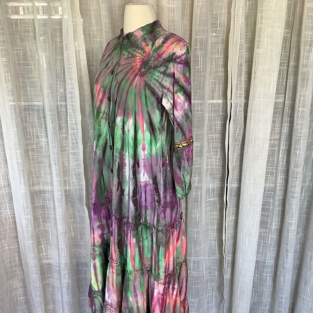 Tie-Dye Dress Duster