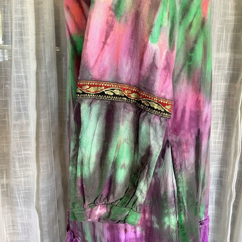 Tie-Dye Dress Duster