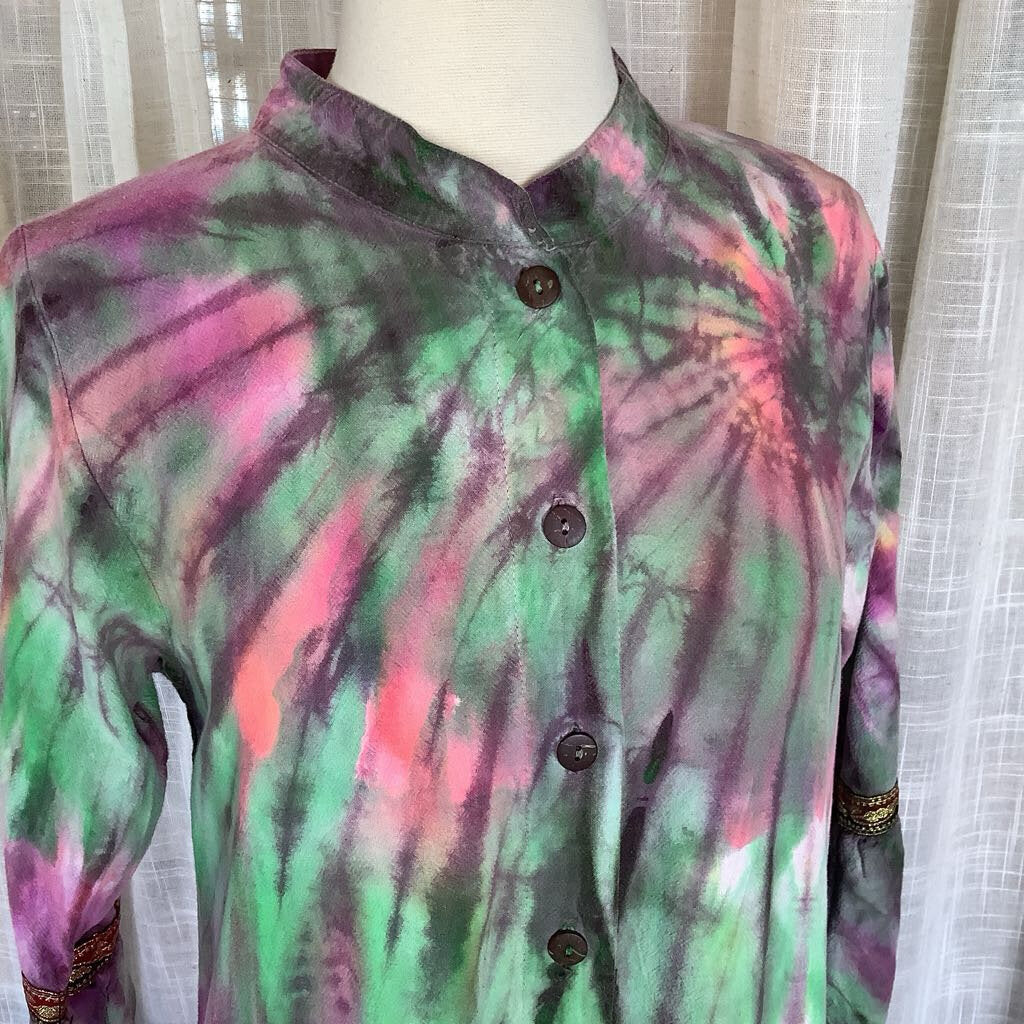 Tie-Dye Dress Duster