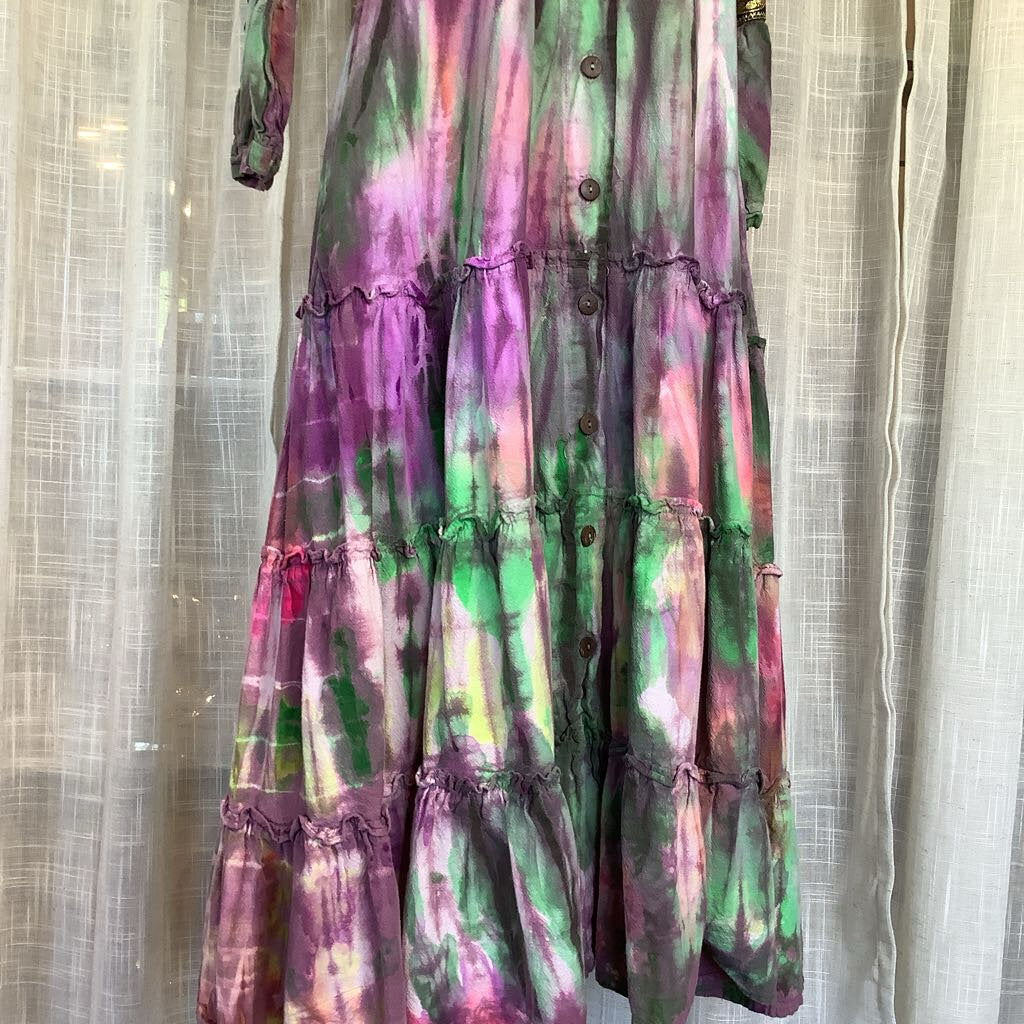 Tie-Dye Dress Duster