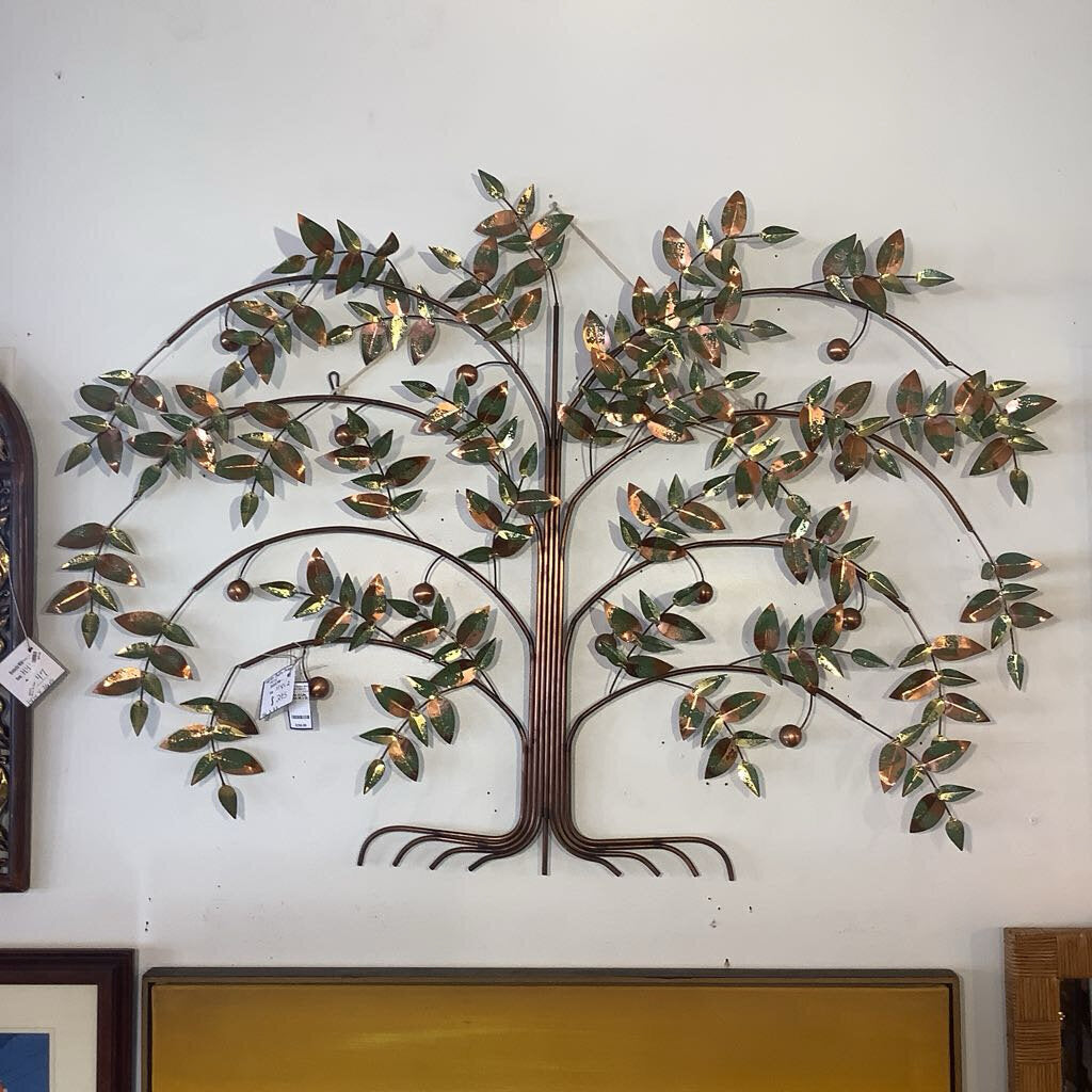 Vintage Tree of Life Brass