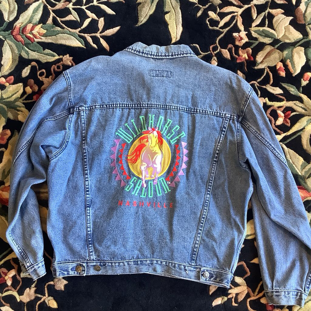 1990s Wildhorse Saloon Denim Jacket