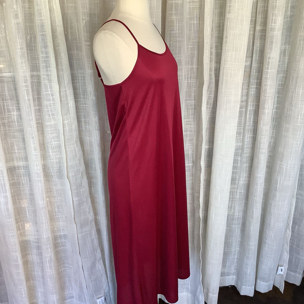 Cranberry Slip Dress