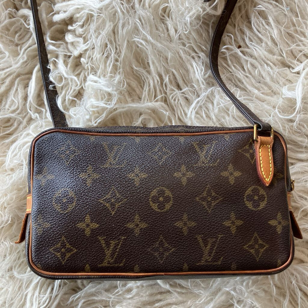 Authentic Vintage Louis Vuitton Marly Bandouliere Monogram Crossbody Handbag