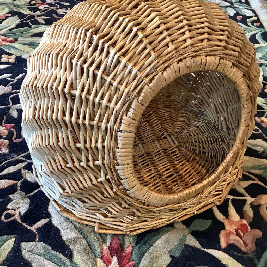 Wicker Cat House