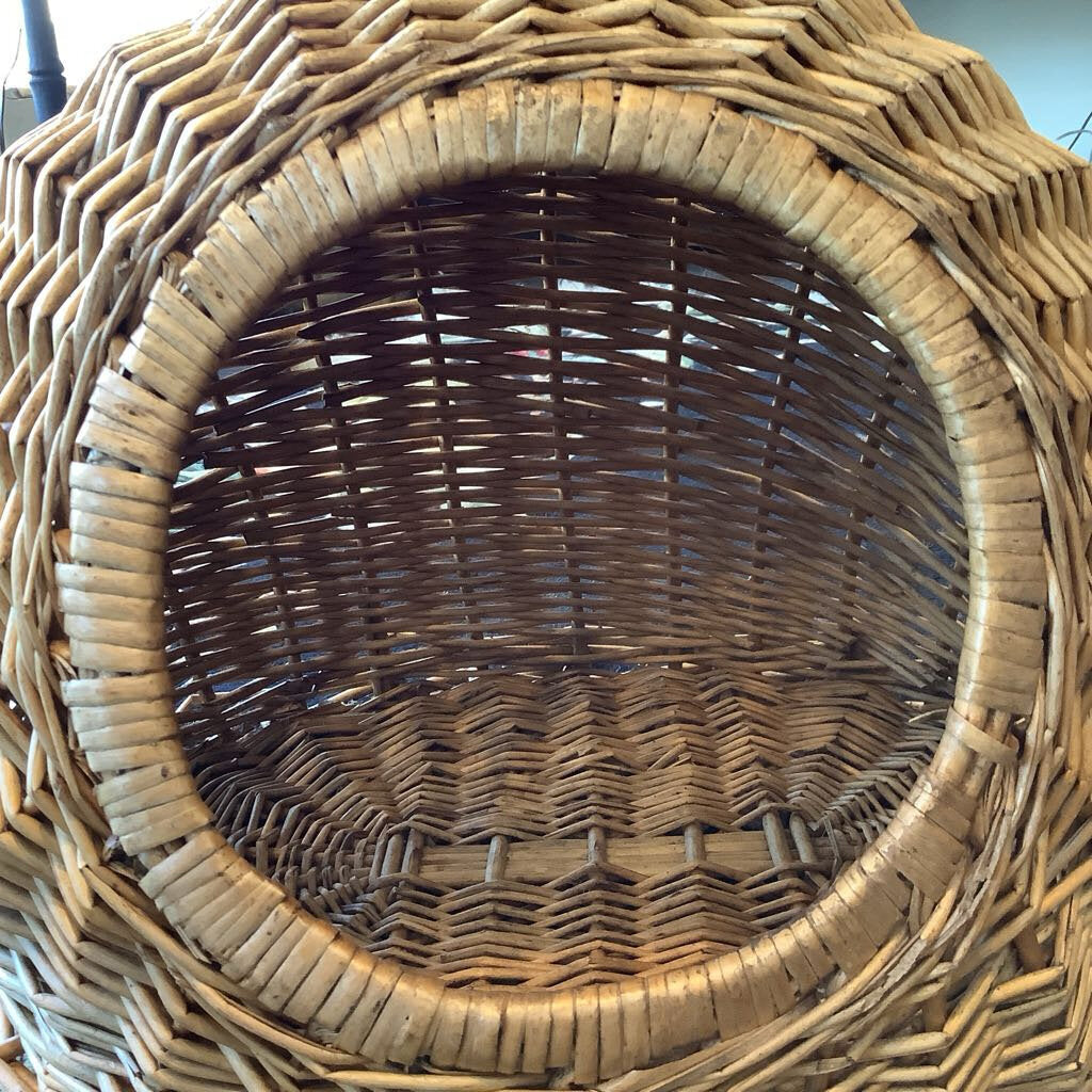 Wicker Cat House