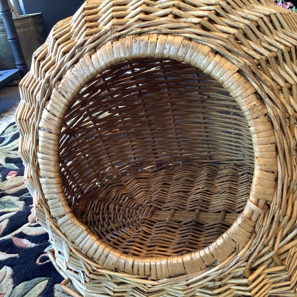 Wicker Cat House