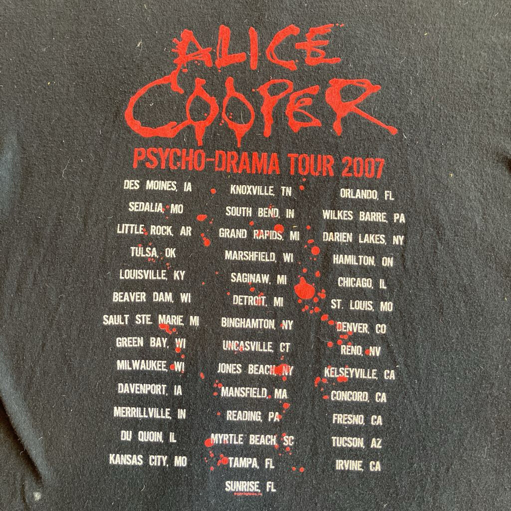 2007 Alice Cooper T-shirt