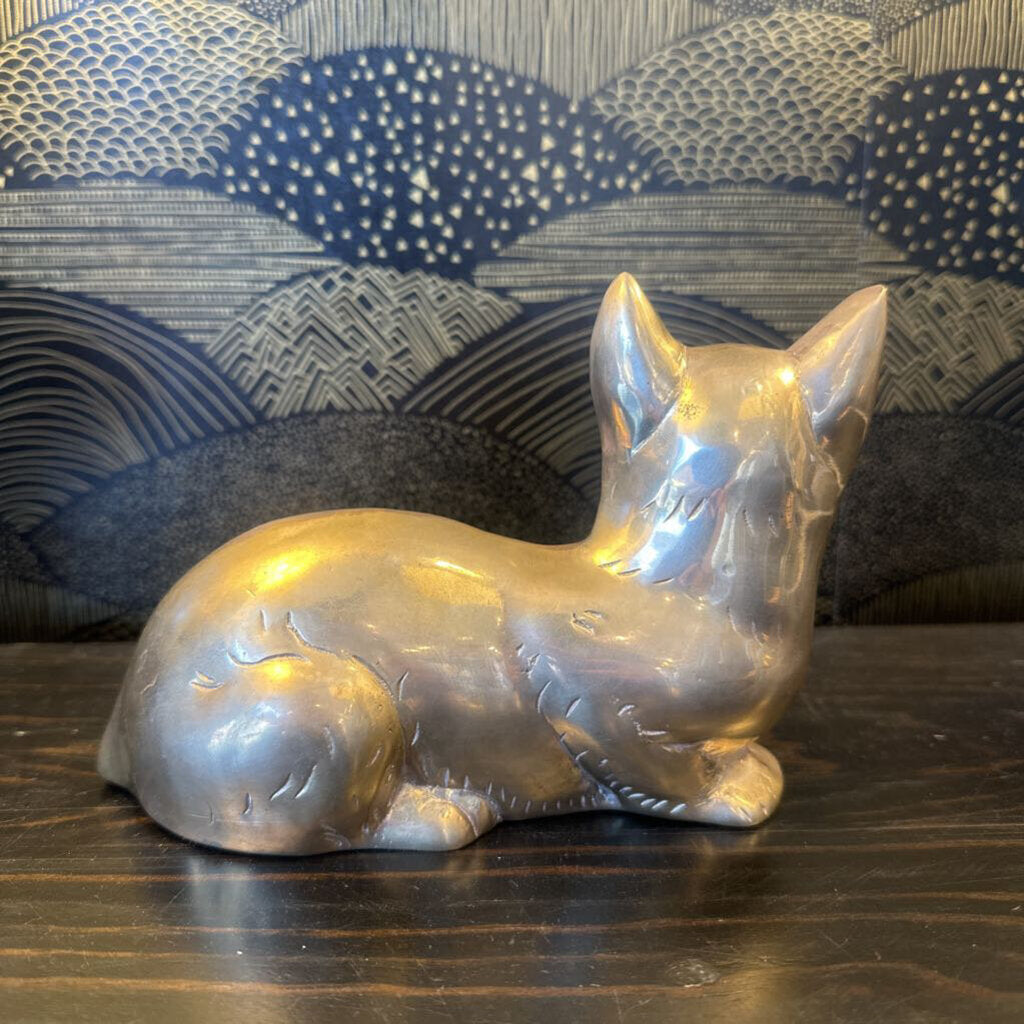 Vintage Brass Cat