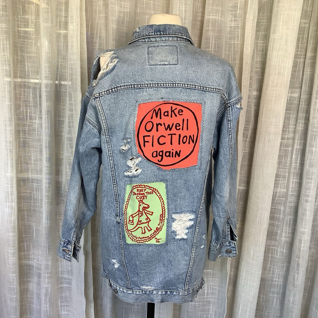 Repurposed Redeux Long Jean/Denim Jacket