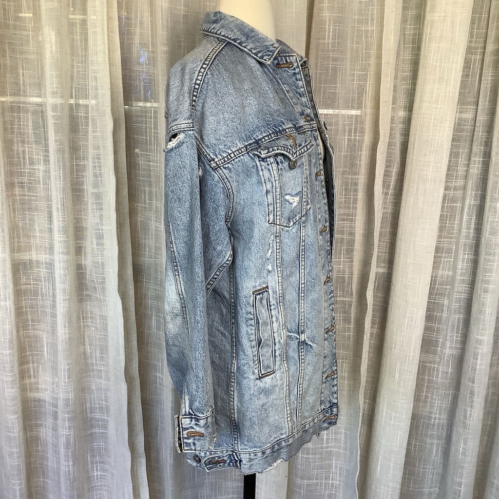 Repurposed Redeux Long Jean/Denim Jacket