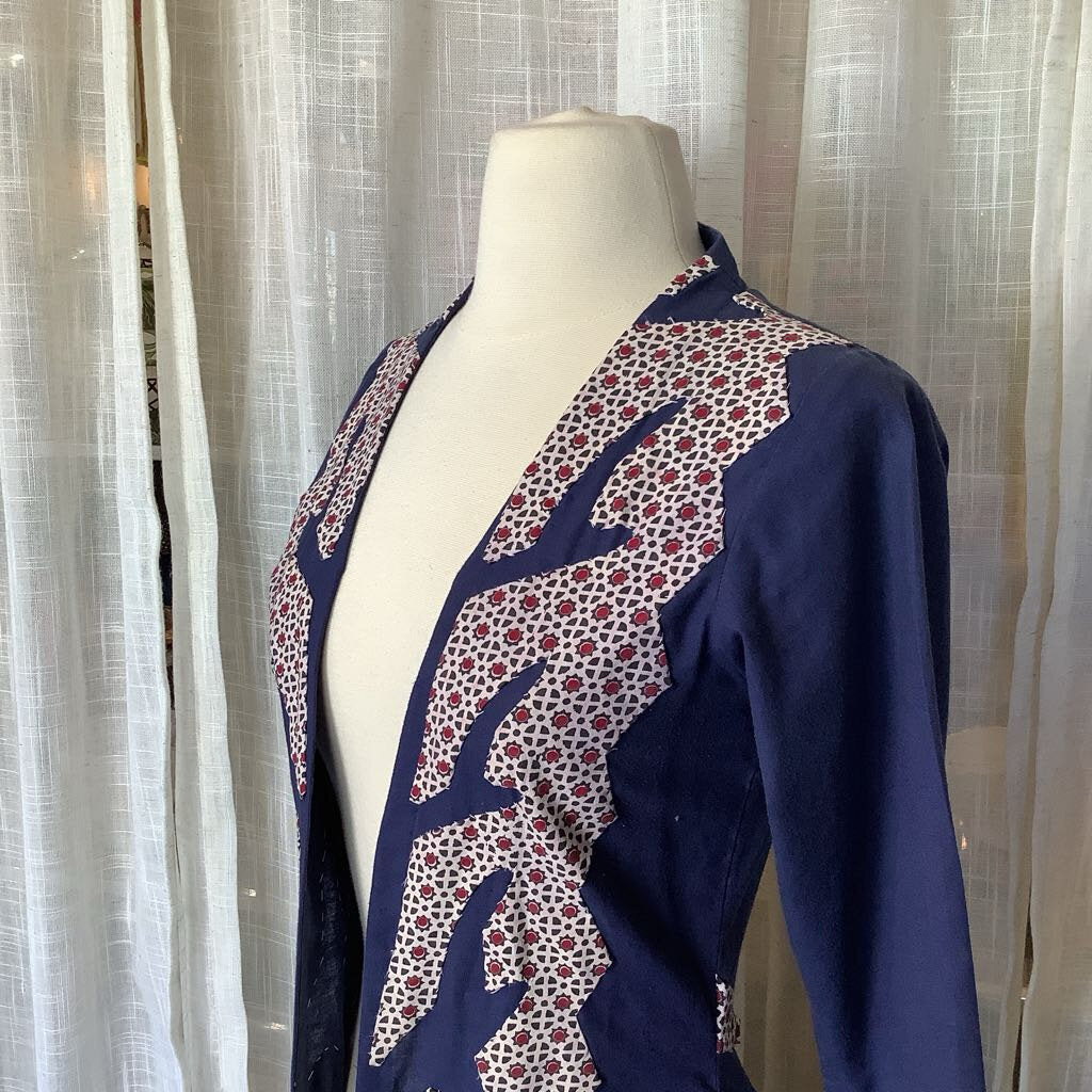 1970s Handmade Patchwork Duster