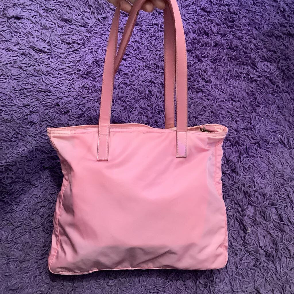 Authentic Vintage Pink PRADA Zip Tote