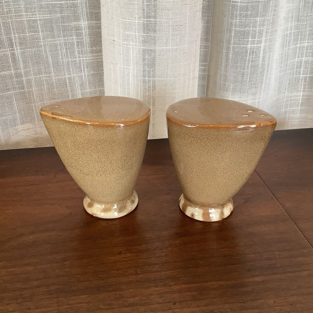 Mid Century Modern Salt and Pepper Shakers