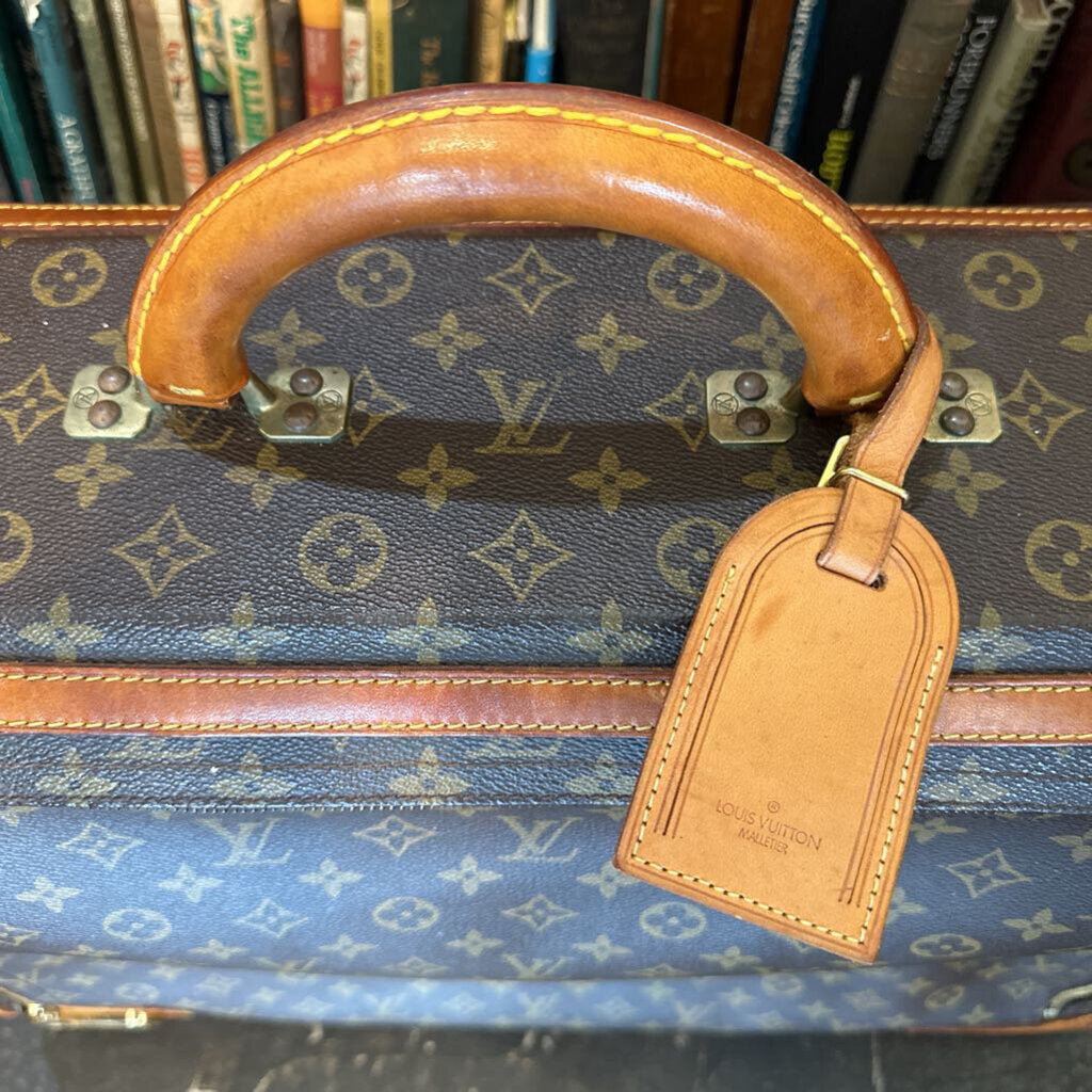 1980s Louis Vuitton Monogram Canvas Suitcase