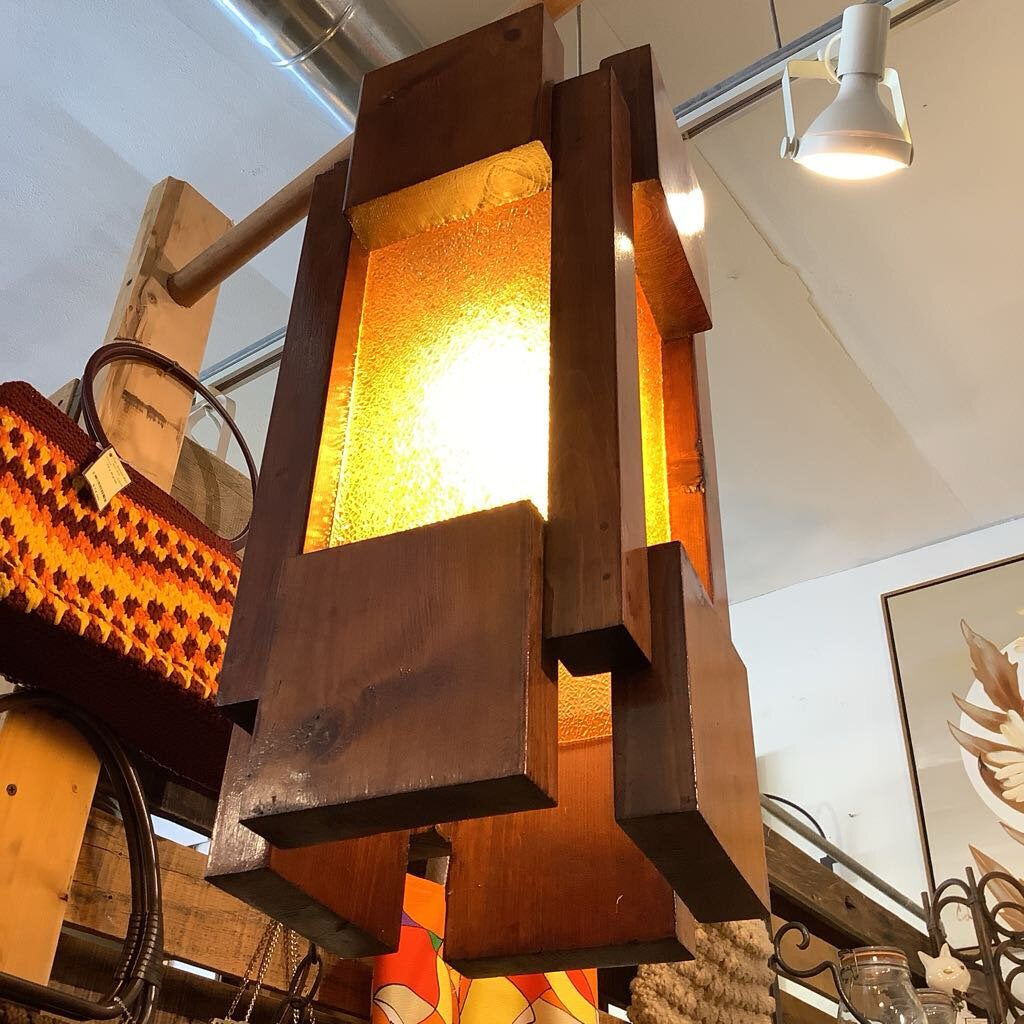 70's Hanging Light