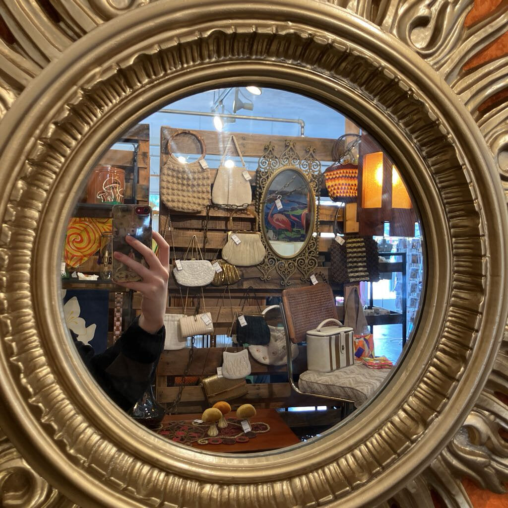 Vintage Sunburst Mirror