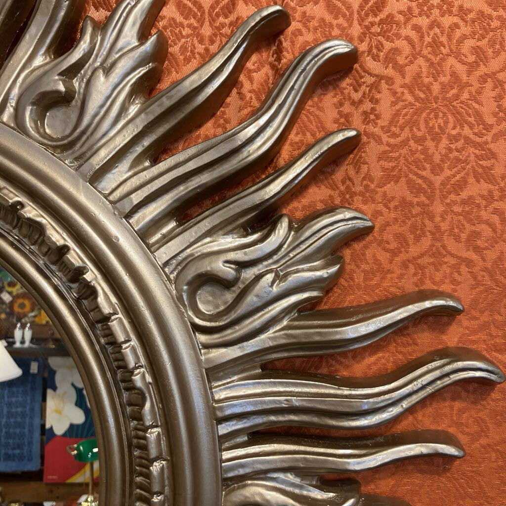 Vintage Sunburst Mirror