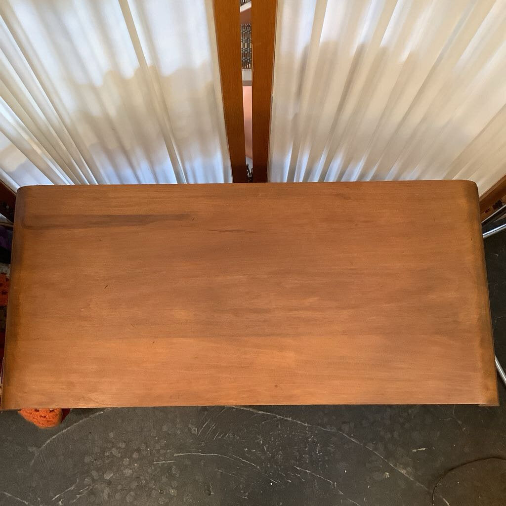 Vintage Wooden Waterfall Table
