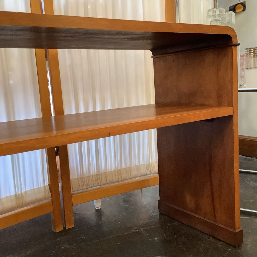 Vintage Wooden Waterfall Table