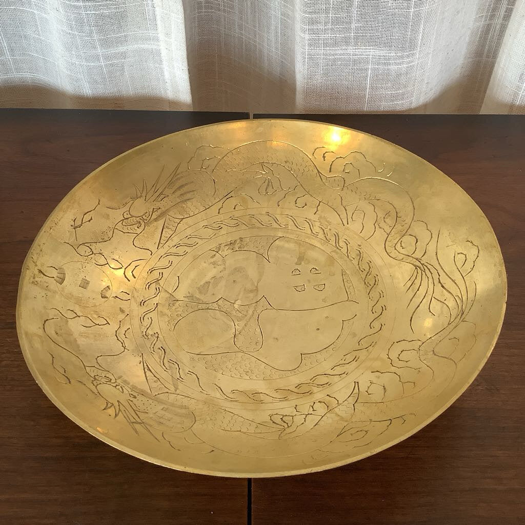 Etched Brass Dish