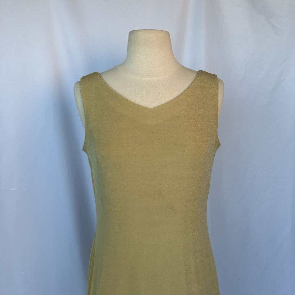 80s Gold Evening Dress
