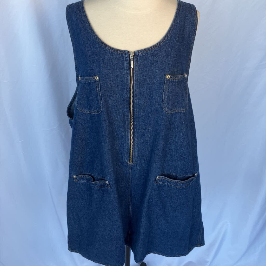 1990s Avon Style Denim Jumper