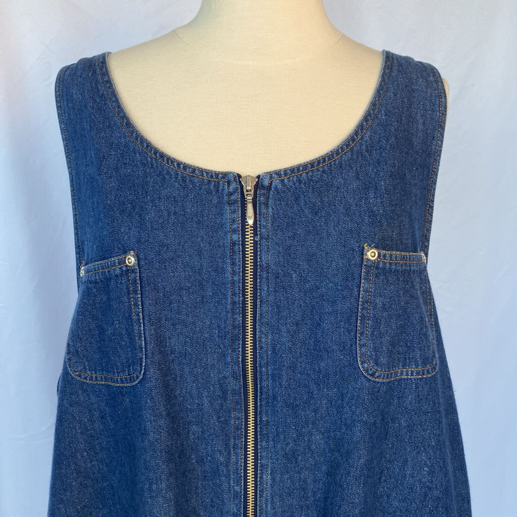 1990s Avon Style Denim Jumper