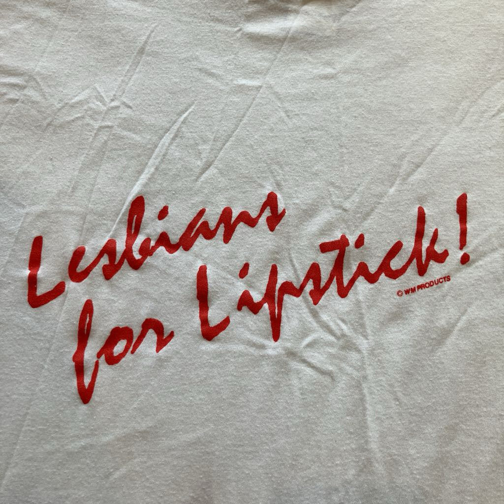 1980s Lesbians For Lipstick T-shirt