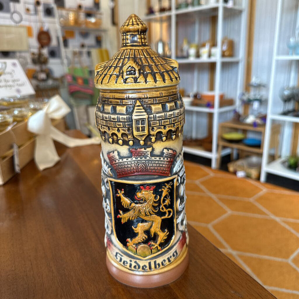 1960s Handmade German Beer Stein by King