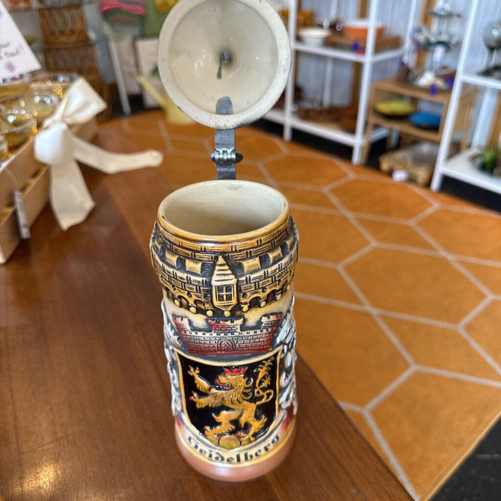 1960s Handmade German Beer Stein by King
