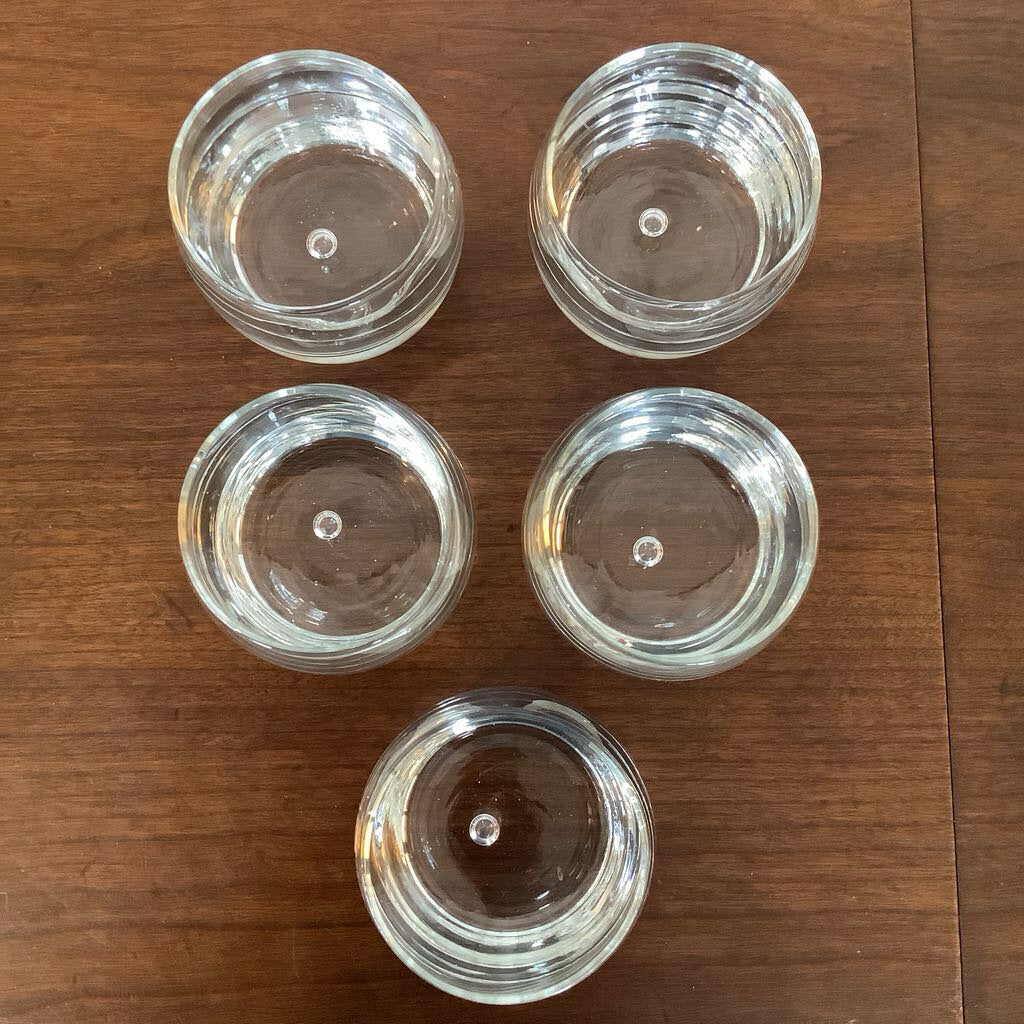 Vintage Bubble Whiskey/Shot Glasses